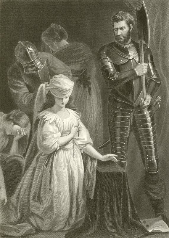 Henrettelse av Mary Queen of Scots av John Opie