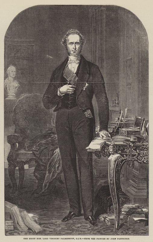 Høyre ærede Lord Viscount Palmerston, GCB av John Partridge