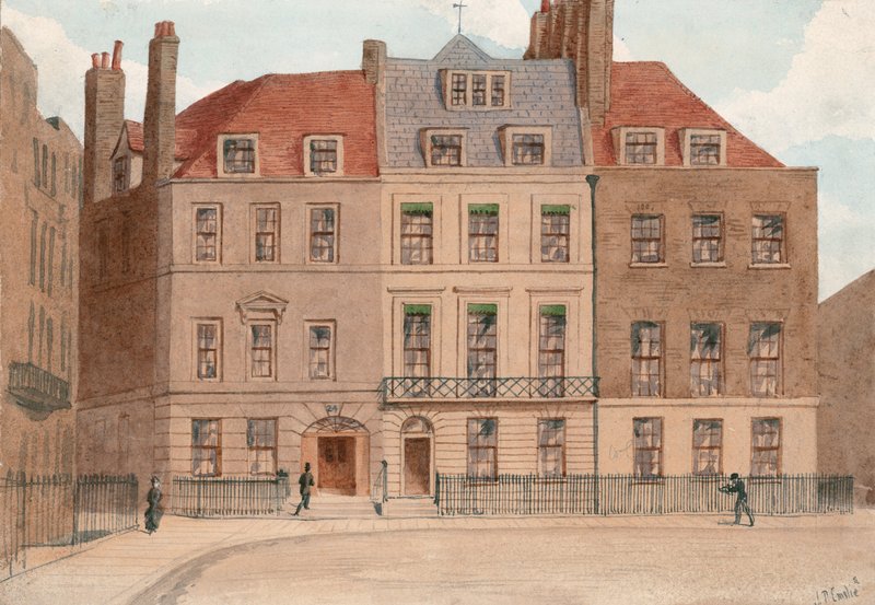 Red Lion Square, Holborn, London. nr. 22, 23 og 24 av John Phillipp Emslie
