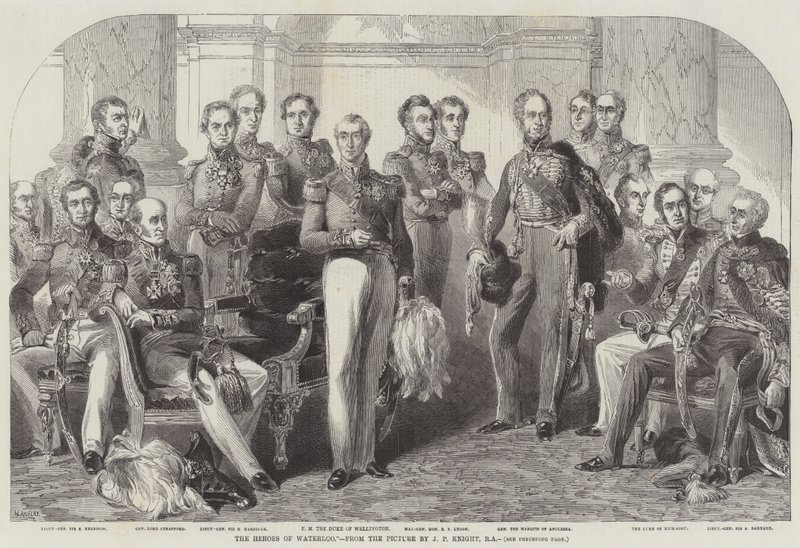 The Heroes of Waterloo av John Prescott Knight