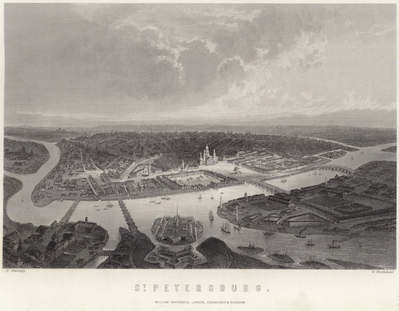 St Petersburg i Russland av John Ramage
