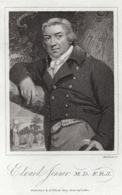 Edward Jenner av John Raphael Smith