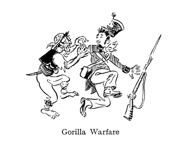 Gorilla Warfare, som praktisert i Spania og Portugal under Napoleonskrigene av John Reynolds