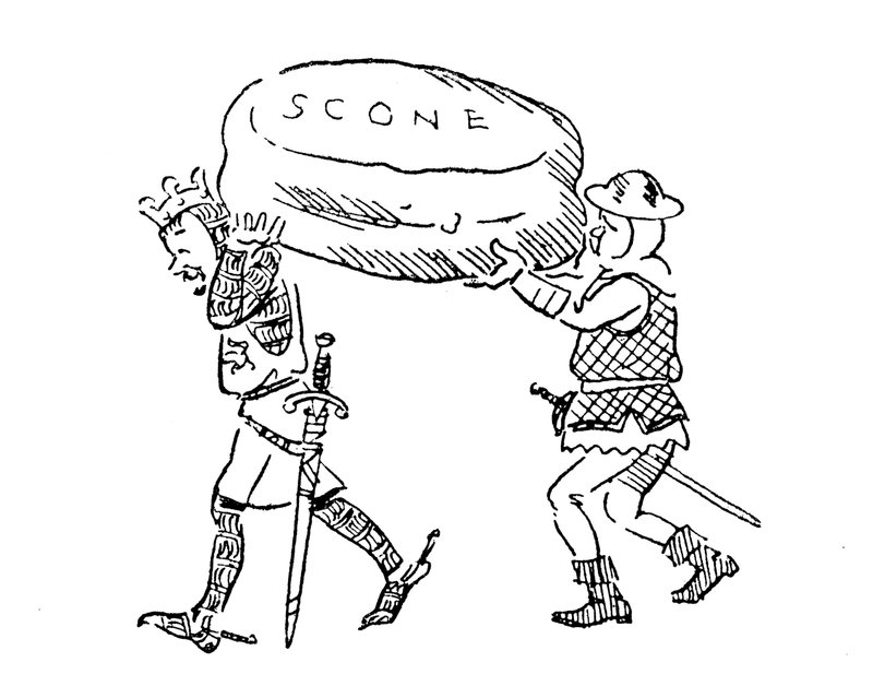 Kong Edward I stjeler Stone of Scone av John Reynolds