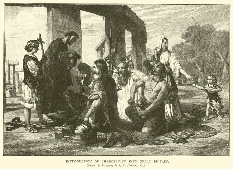Innføring av kristendommen i Storbritannia av John Rogers Herbert