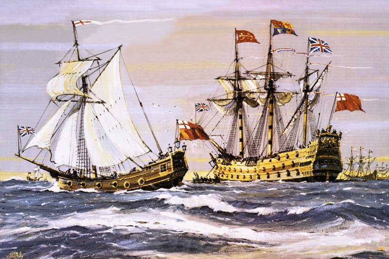 Karl II besøker den kongelige prinsen (i 1672) av John S. Smith