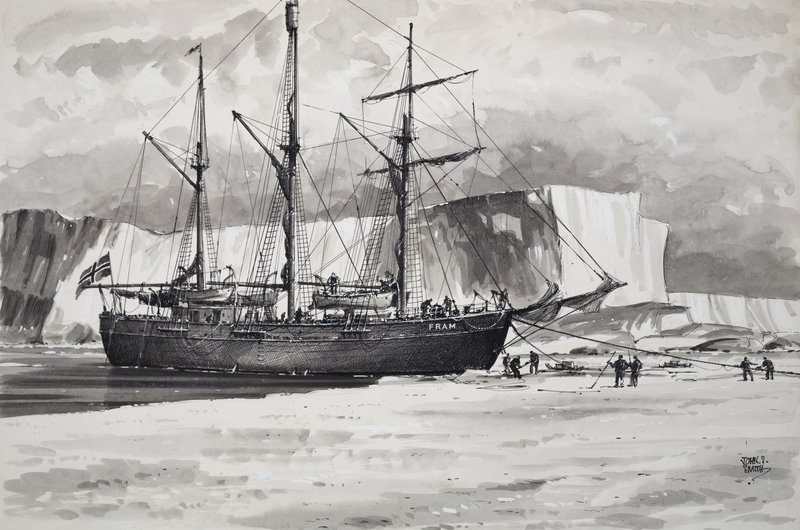 Fram (gouache på papir) av John S. Smith