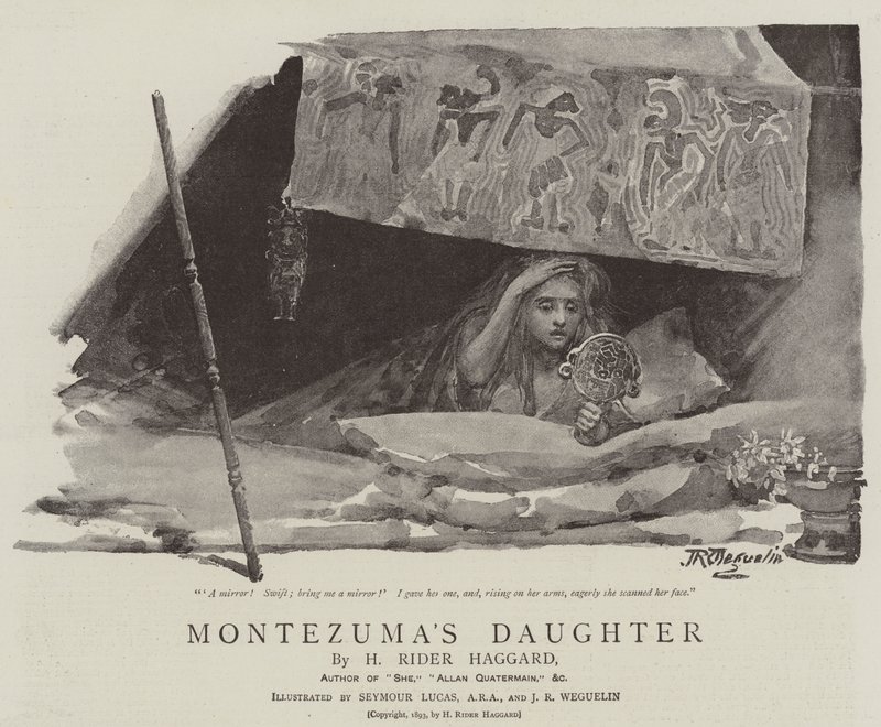 Montezumas datter av John Seymour Lucas