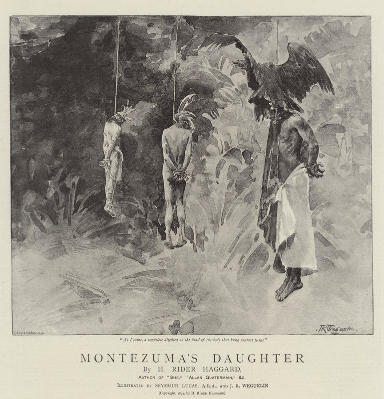 Montezumas datter av John Seymour Lucas