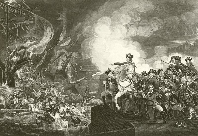 Beleiringen av Gibraltar av John Singleton Copley