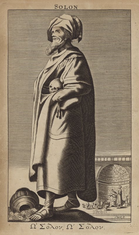 Solon, athensk statsmann, lovgiver og poet av John Sturt