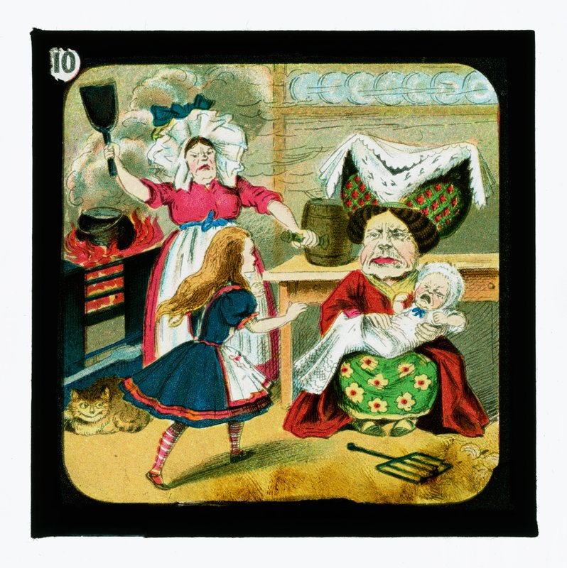 Alice i Eventyrland, Fargede lanternelys av John Tenniel