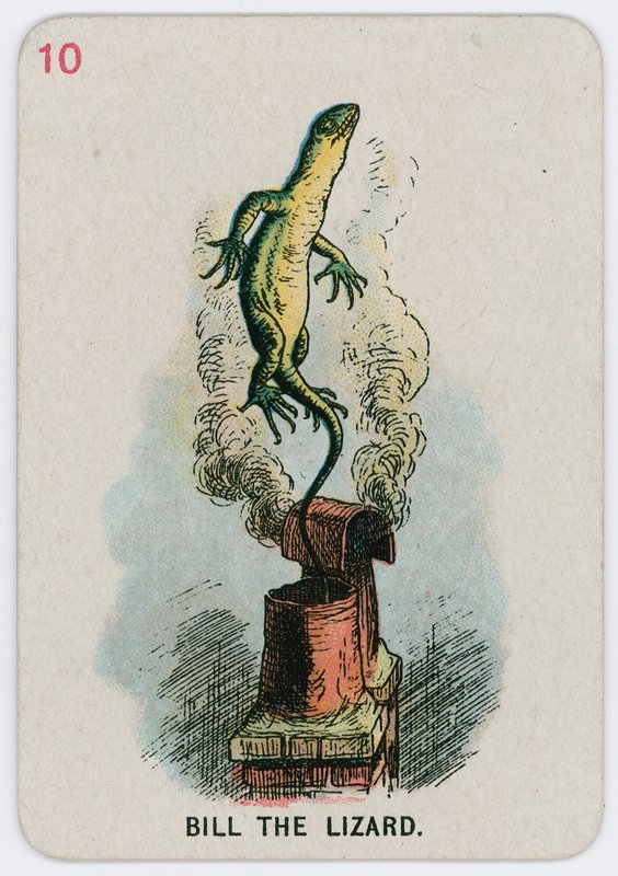 Bill the Lizard av John Tenniel