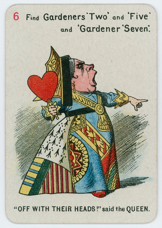 Av med hodet! sa dronningen av John Tenniel