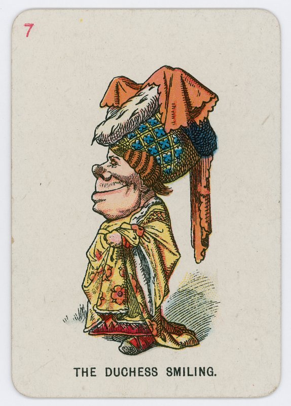 Hertuginnen smiler av John Tenniel