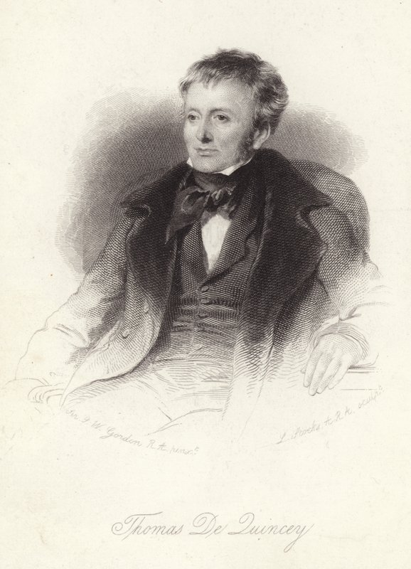 Thomas de Quincey, engelsk forfatter av John Watson Gordon