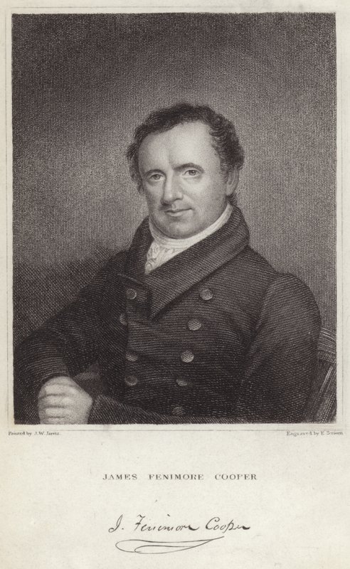 Portrett av James Fenimore Cooper av John Wesley Jarvis
