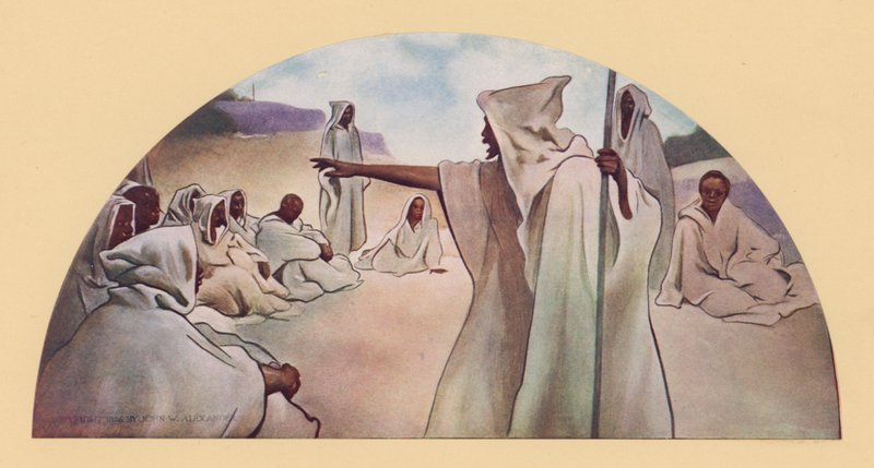 Muntlig tradisjon (litho farge) av John White (after) Alexander