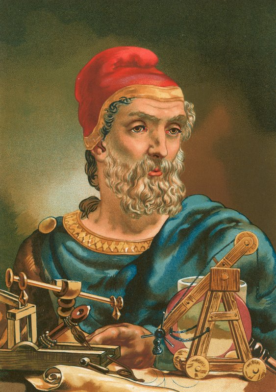 Arkimedes av Josep or Jose Planella Coromina