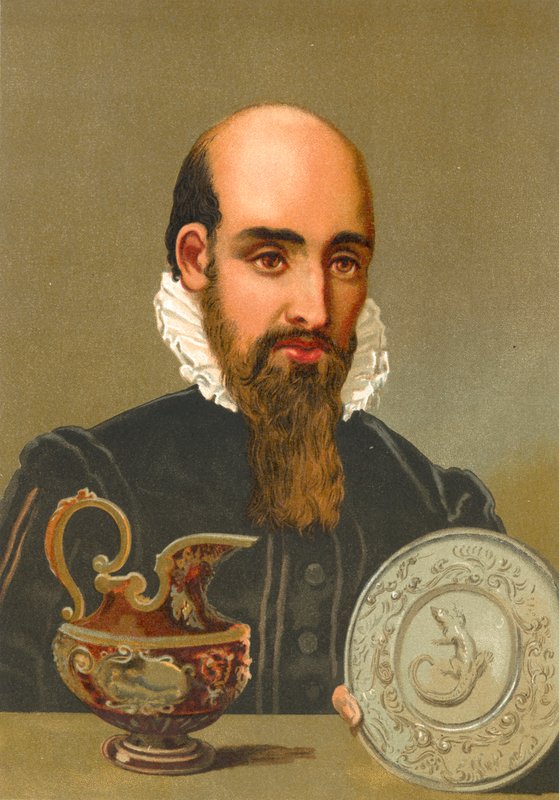 Bernard Palissy, keramiker av Josep or Jose Planella Coromina