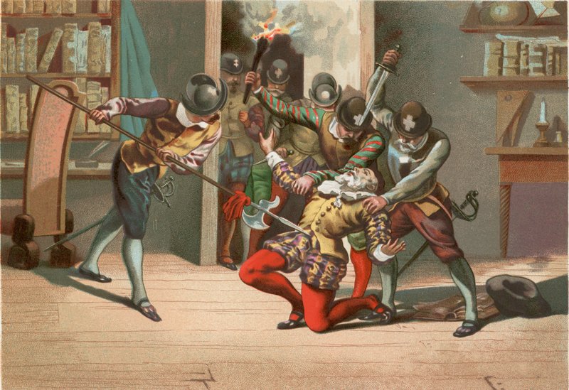 Ramus død av Josep or Jose Planella Coromina