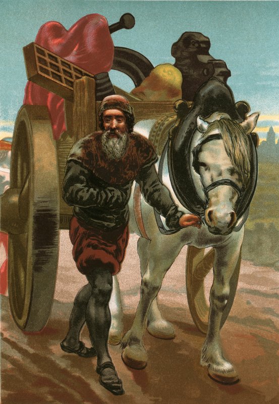 Gutenberg utvist fra Strasbourg av Josep or Jose Planella Coromina