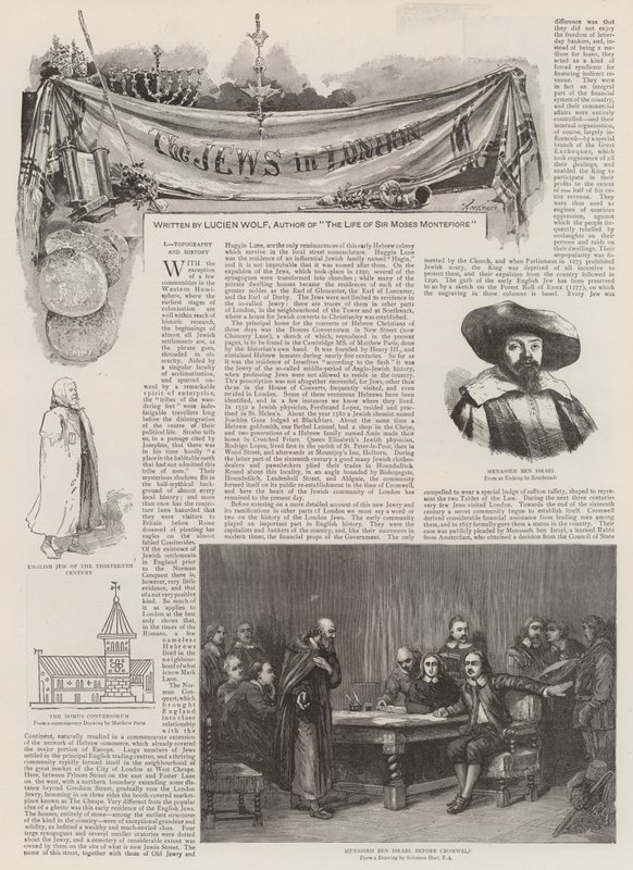 Jødene i London av Joseph Finnemore