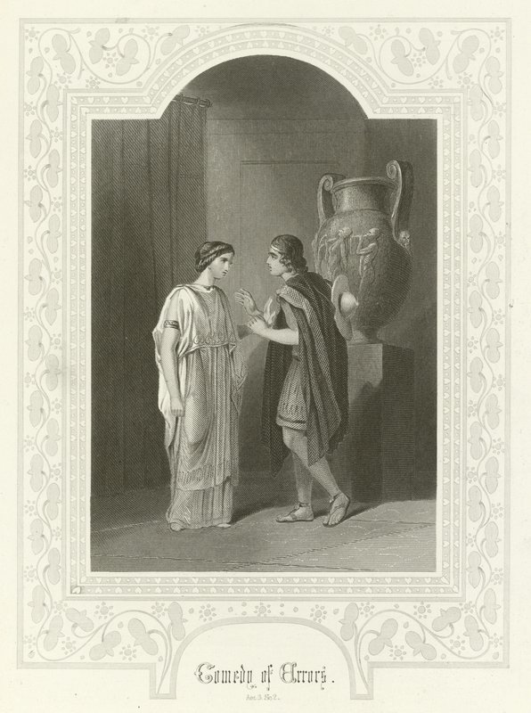 Comedy of Errors, Act III, scene ii av Joseph Kenny Meadows