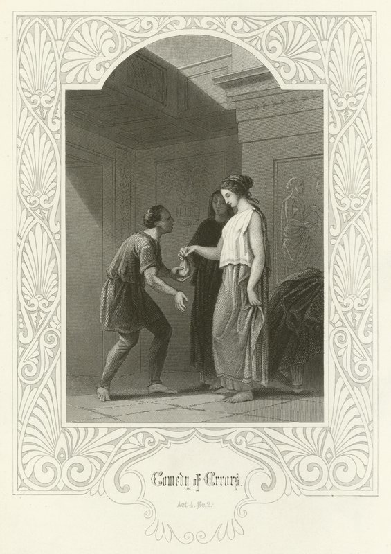 Comedy of Errors, Act IV, Scene ii av Joseph Kenny Meadows