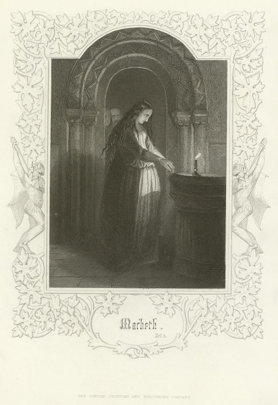 Macbeth, Act V av Joseph Kenny Meadows