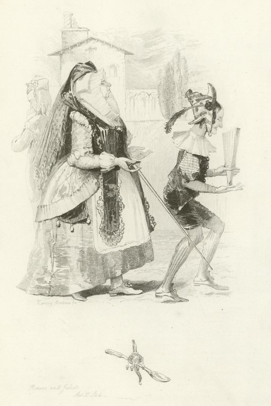 Romeo og Julie av Joseph Kenny Meadows