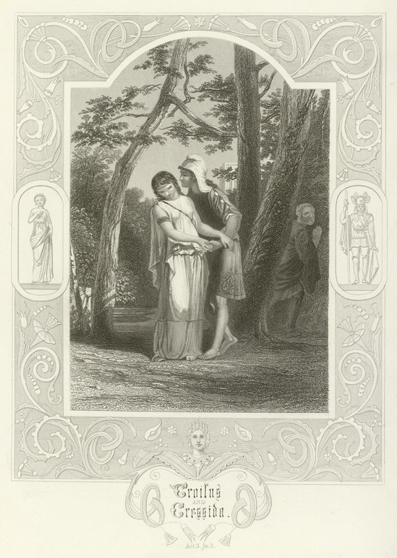 Troilus og Cressida, akt III, scene ii av Joseph Kenny Meadows