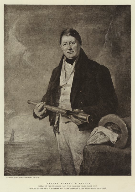 Kaptein Robert Williams av Joseph Mallord William Turner