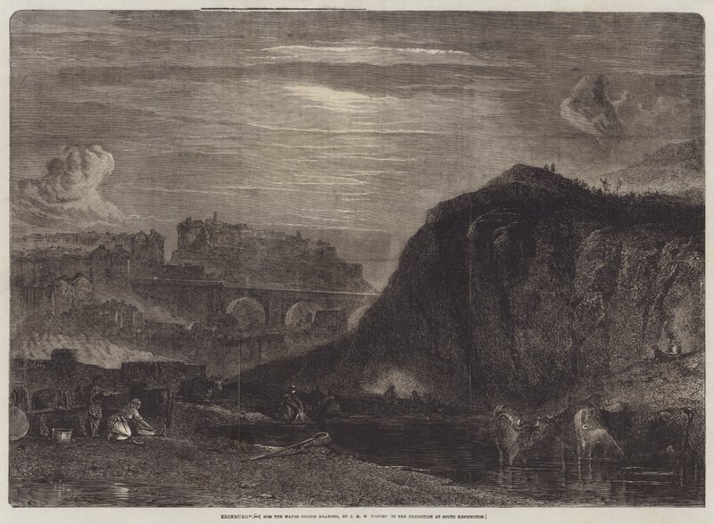 Edinburgh av Joseph Mallord William Turner