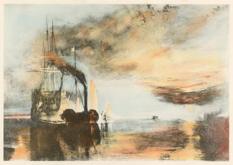 The Fighting Temeraire av after Joseph Mallord William Turner