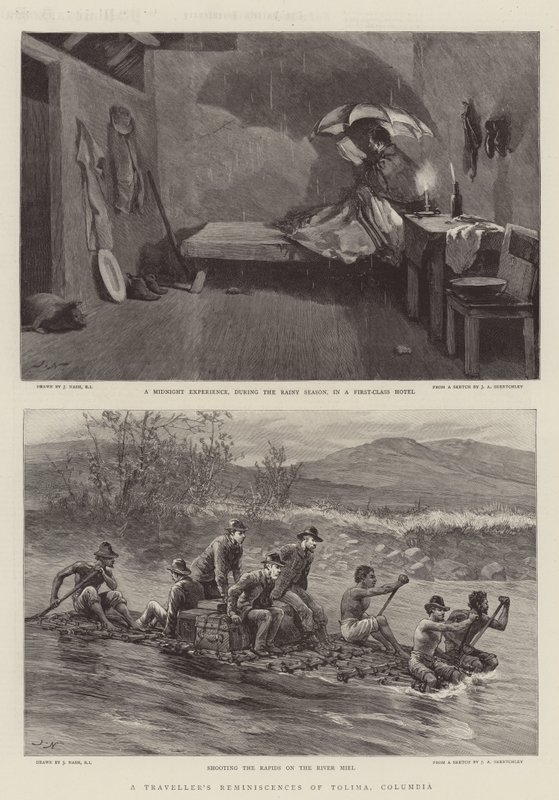 En reisendes erindringer fra Tolima, Columbia av Joseph Nash