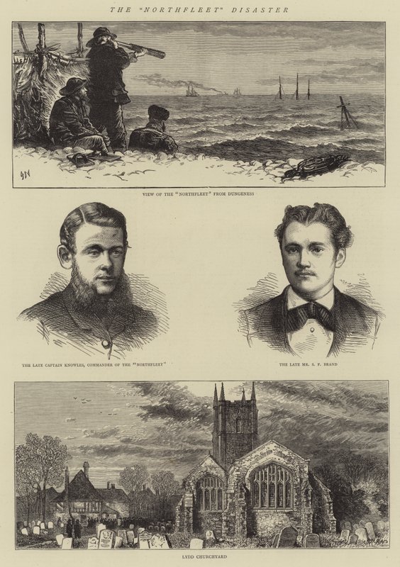 Northfleet-katastrofen av Joseph Nash