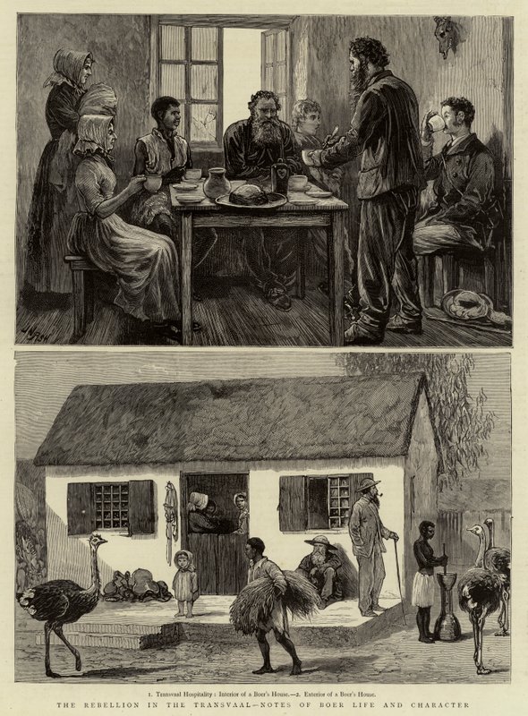 The Rebellion in the Transvaal, Notes of Boer Life and Character av Joseph Nash
