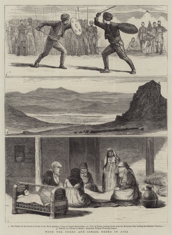 Med tyrkerne og Ismail Pasha i Asia av Joseph Nash