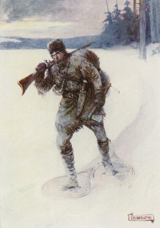 Alene over den sporløse snøen av Joseph Ratcliffe Skelton