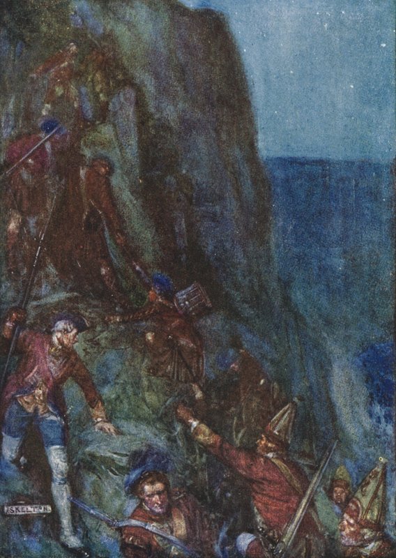 Skliende og snublende fortsatte mennene av Joseph Ratcliffe Skelton
