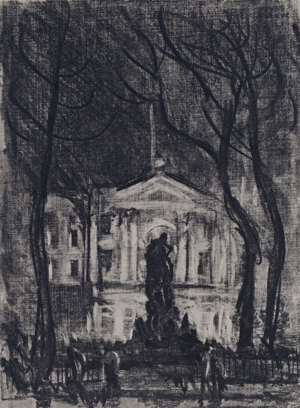 The Empire (litho) av Joseph (after) Pennell