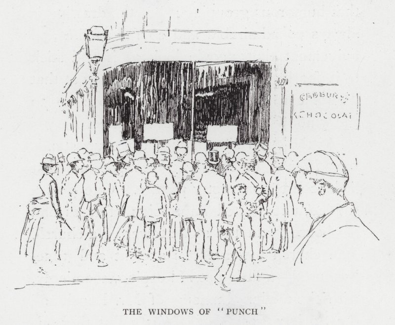 Vinduene til "Punch" (litho) av Joseph (after) Pennell