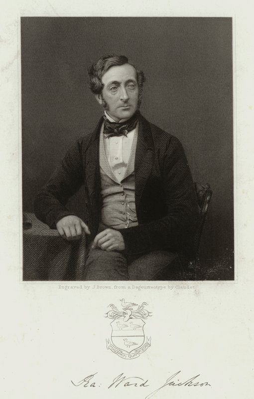 Ralph Ward Jackson , britisk advokat, jernbaneformann, konservativ politiker og MP for Hartlepool av Joseph Brown