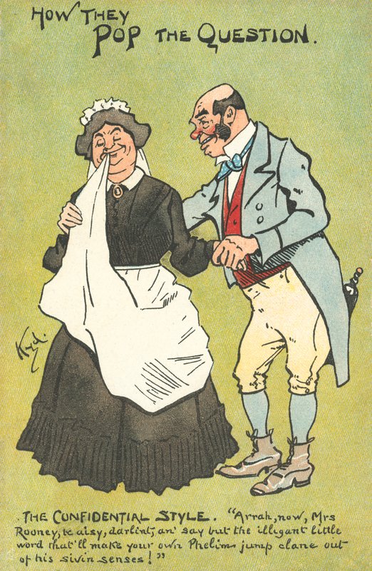 Hvordan de stiller spørsmålet, den konfidensielle stilen av Joseph Clayton Clarke