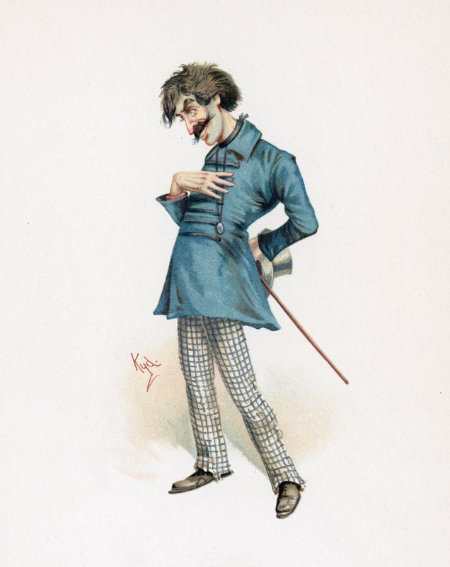 Montague Tigg, illustrasjon fra 