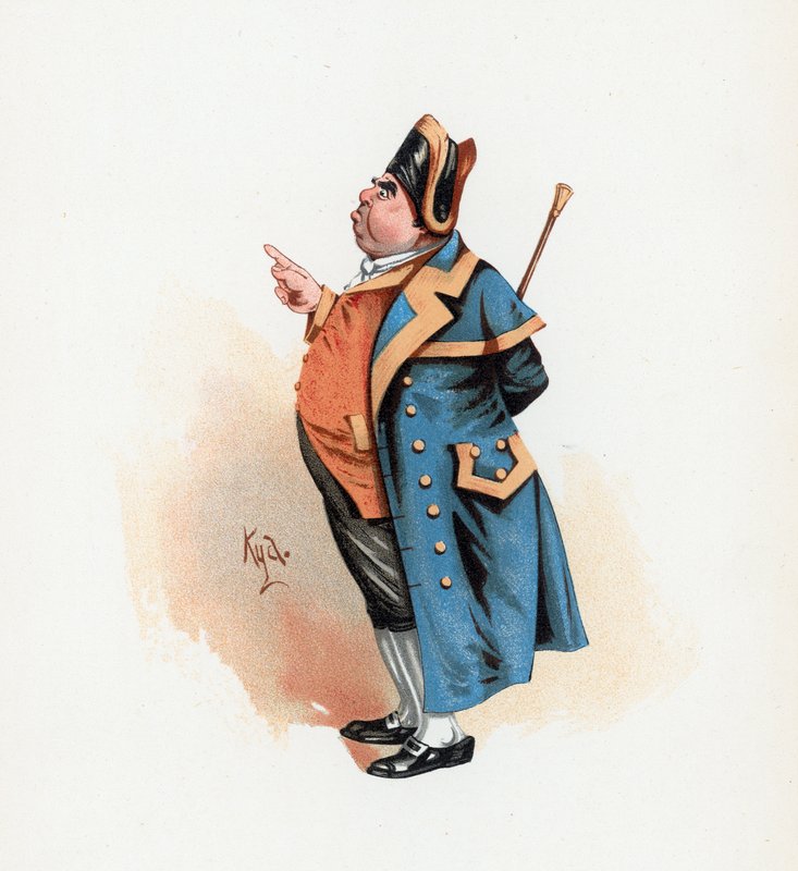 Mr. Bumble, illustrasjon fra 