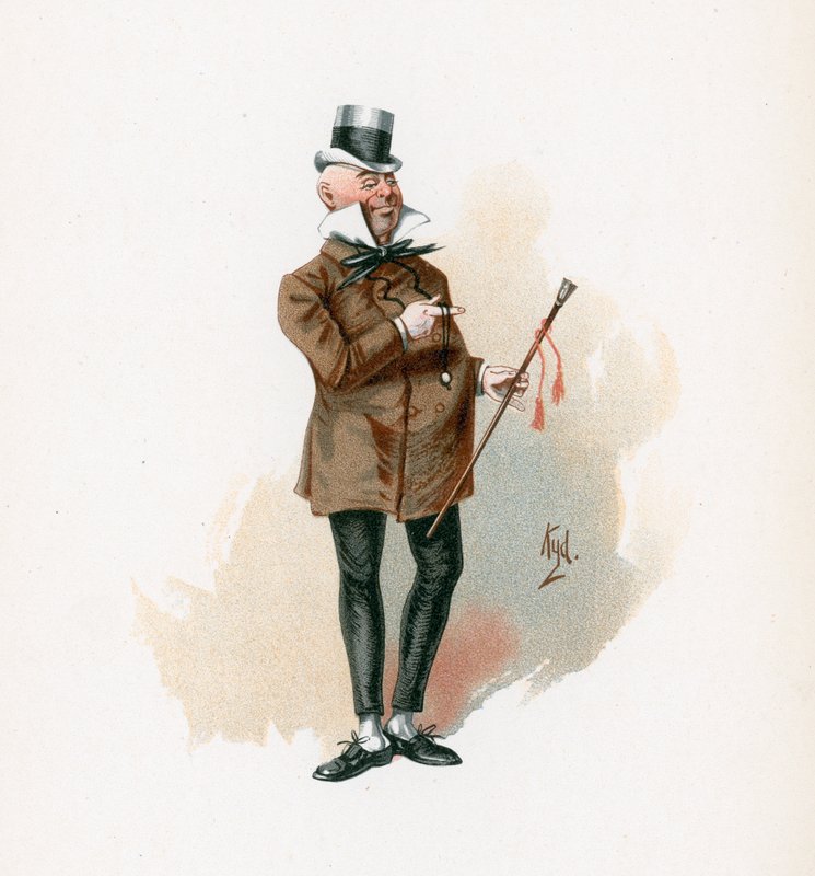 Mr. Micawber, illustrasjon fra 