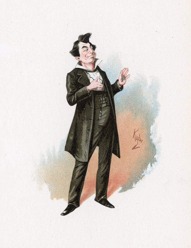 Mr Pecksniff, illustrasjon fra 