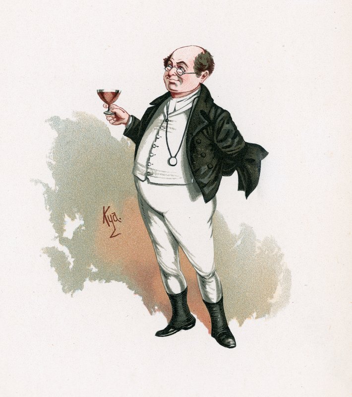 Mr Pickwick, illustrasjon fra 